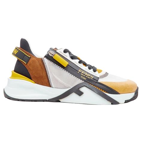 fendi flow white sneakers|fendi flow sneakers sale.